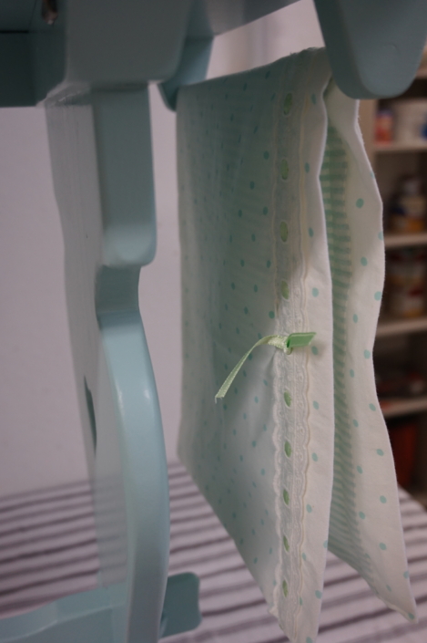 Waschtisch nachher Handtuchhalter